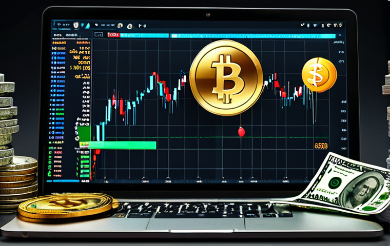 **
A frantic trader staring at a rapidly spiking crypto chart on their laptop. Social media icons (Telegram, Twitter, Facebook) surround the screen, with exaggerated "TO THE MOON!" comments and rocket emojis. In the background, shadowy figures count stacks of cash, implying manipulation. The overall tone should be chaotic and convey a sense of urgency and potential scam. Consider a Polish Złoty (PLN) symbol subtly incorporated in the design.
**