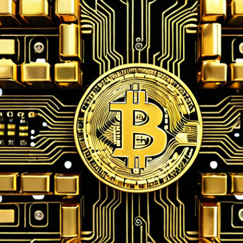 **

"A digital collage representing the Bitcoin halving. Include images of gold bars intertwined with circuit boards and binary code. The overall feeling should be one of increasing value and technological advancement. Think 'digital gold' and the future of finance in a Polish context, maybe with a subtle reference to the Złoty gaining strength."

**