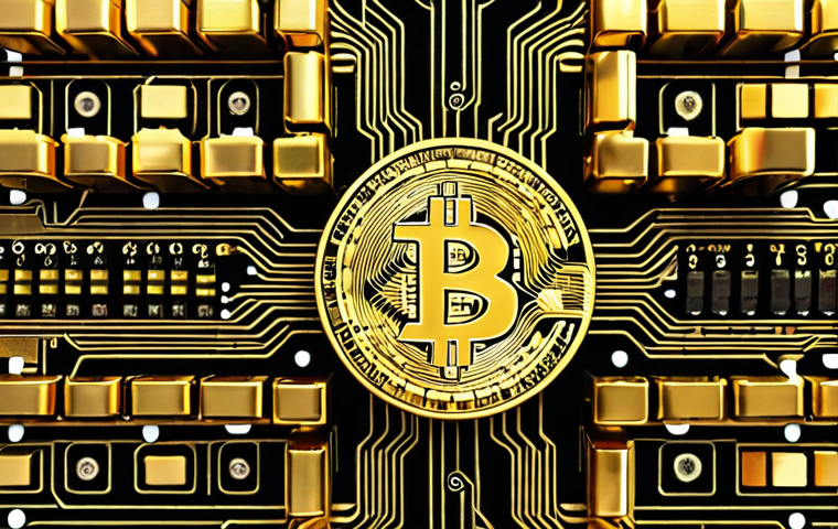 **
"A digital collage representing the Bitcoin halving. Include images of gold bars intertwined with circuit boards and binary code. The overall feeling should be one of increasing value and technological advancement. Think 'digital gold' and the future of finance in a Polish context, maybe with a subtle reference to the Złoty gaining strength."
**